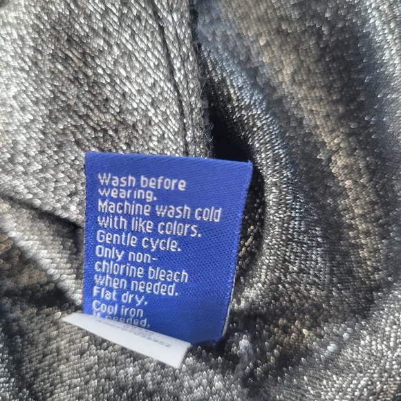 APT. 9 Ponte Stretch Knit Jacket Shine Plaid L NWT Black & Silver - Picture 13 of 16